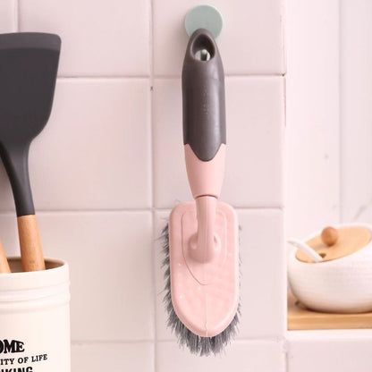 Long-Handled Floor Brush and Crevice Brush