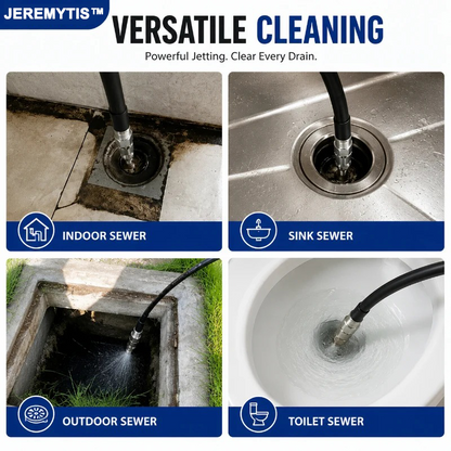 Powerful Pipe Cleaning and Unclogging Nozzle