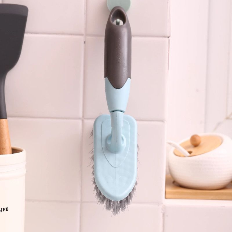 Long-Handled Floor Brush and Crevice Brush