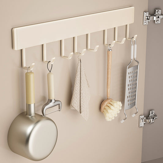 Kitchen Wall-Mounted Rack for Spoons and Spatulas
