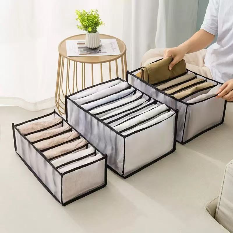 Multi-Compartment Drawer Organizer for Socks & Underwear