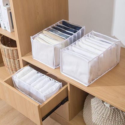 Multi-Compartment Drawer Organizer for Socks & Underwear