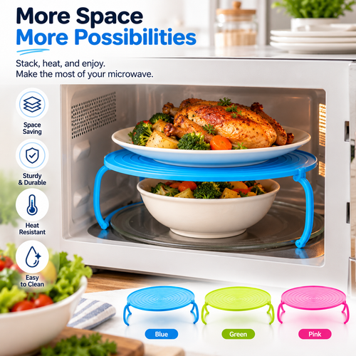 🔥Last Day Buy 2 get 1🔥Microwave-Safe Multi-Tier Tray Rack