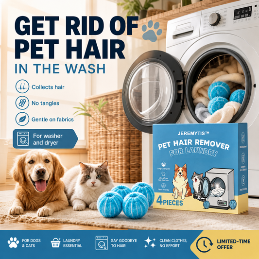 🔥Last Day Buy 2 Get 1🔥Reusable Pet Hair🐈🐕Remover Laundry Balls