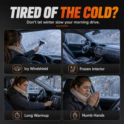 Portable Car Heater 12V/24V – A Warmer Car & Clearer Windshield This Winter ❄️